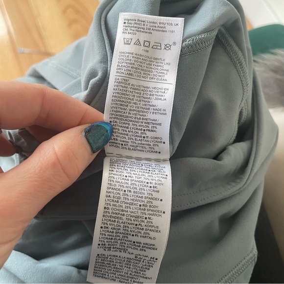 Athleta Elation Flare High Waisted Minimalistic Grey Pants #981683 EUC Size XS - Picture 8 of 10